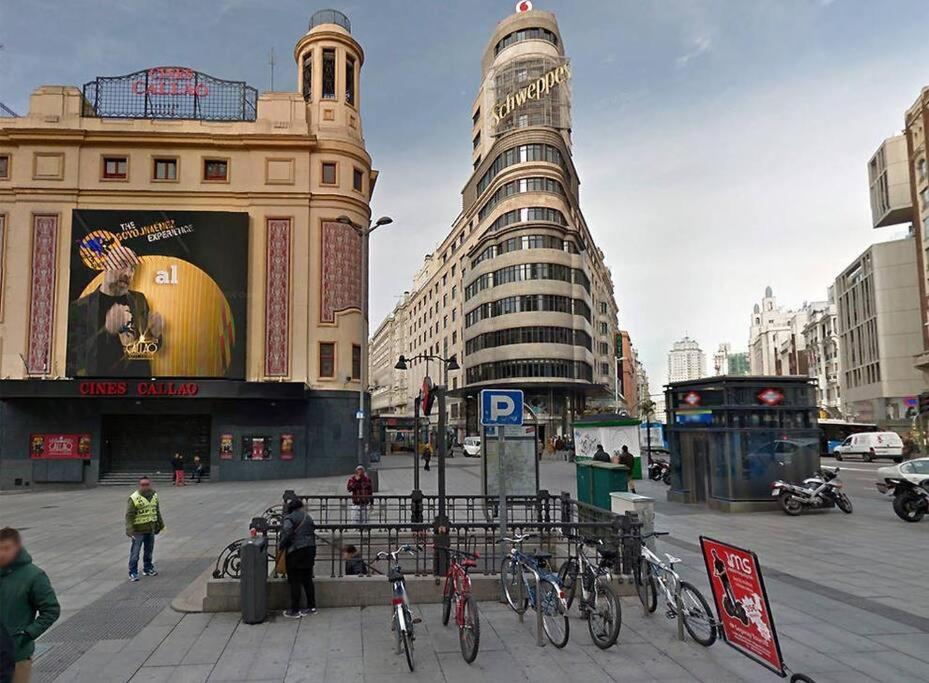 Apartments Plaza Callao Madrid Dış mekan fotoğraf